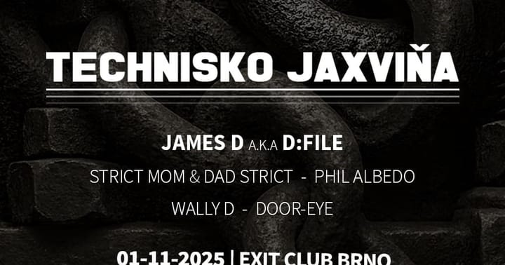 Technisko Jaxviňa w/ James D a.k.a D:File