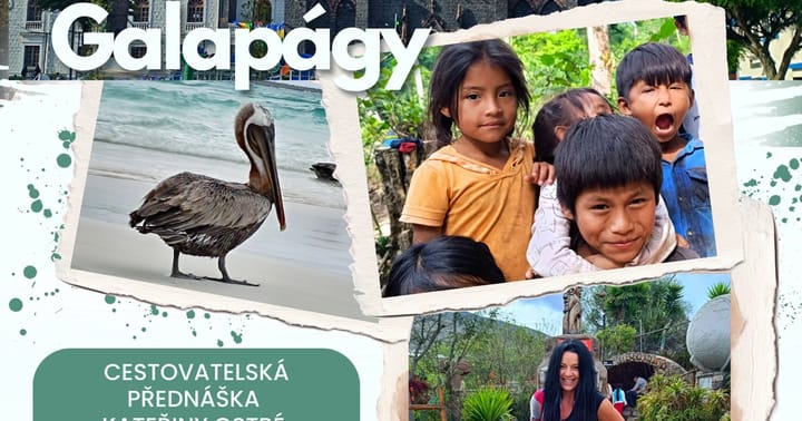 Besídka Cestuji za KAČKU: Ekvádor a Galapágy