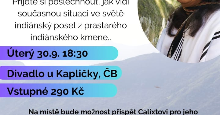 Setkání s indiánským stařešinou