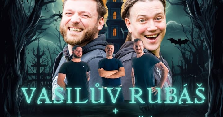 Vasilův Rubáš + Kohout Plaší Smrt - Halloween Rockle Klub