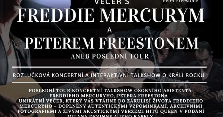Život Freddie Mercuryho slovy Petera Freestona - Talkshow