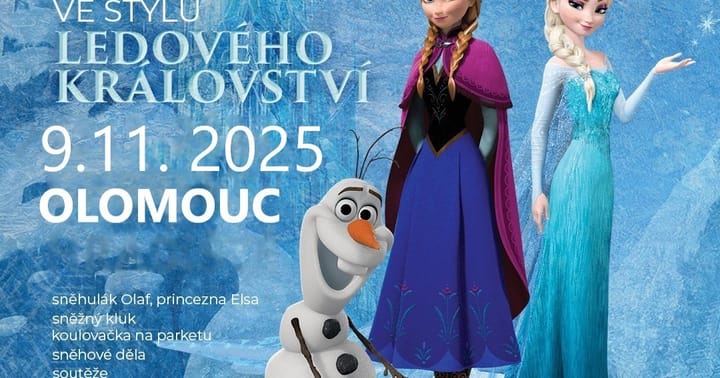 Párty pro děti - Ledové Království 2025