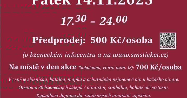 Bzenecké sklepy při svíčkách