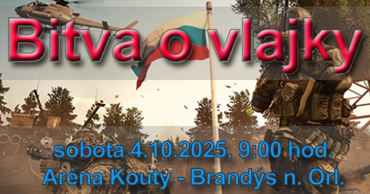 Airsoftová akce Bitva o vlajky v BnO