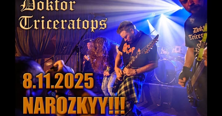 Doktor Triceratops - Narozky na lodi Kamina