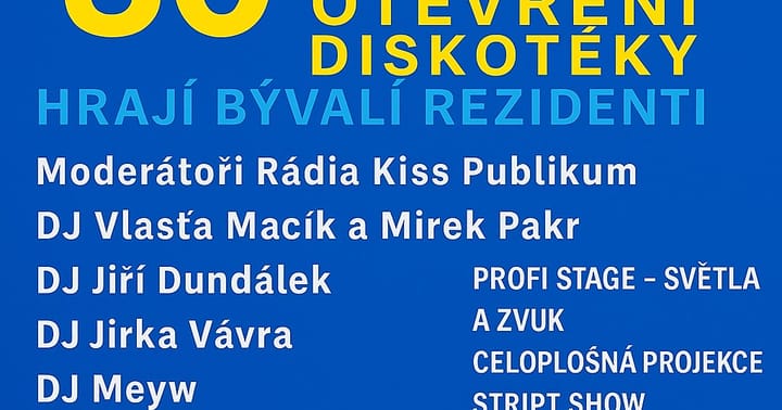Flamingo - 30. výročí otevření diskotéky