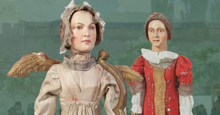 Výstava loutek: Dřevění herci kočovných marionetářů