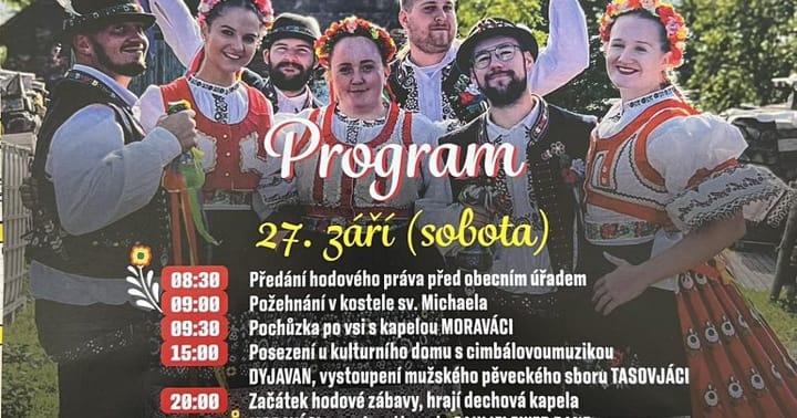 Michalské krojované hody v Dyjákovicích