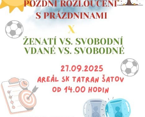 Pozdní rozloučení s prázdninami