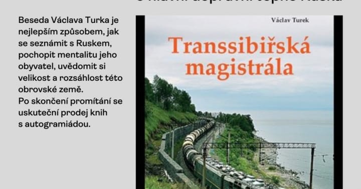Cestopisné promítání: Transsibiřská magistrála