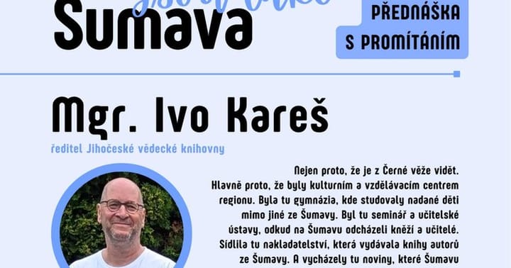 SADY DOS PREDNASKA REDITEL KARES CB JSOU TAKE SUMAVA 07 10