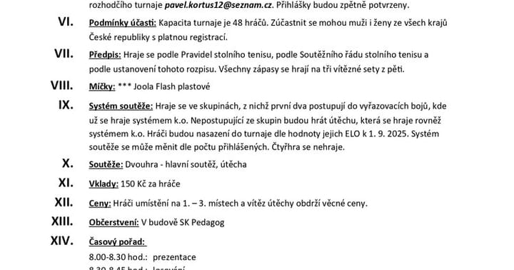 Pedagog cup 2025