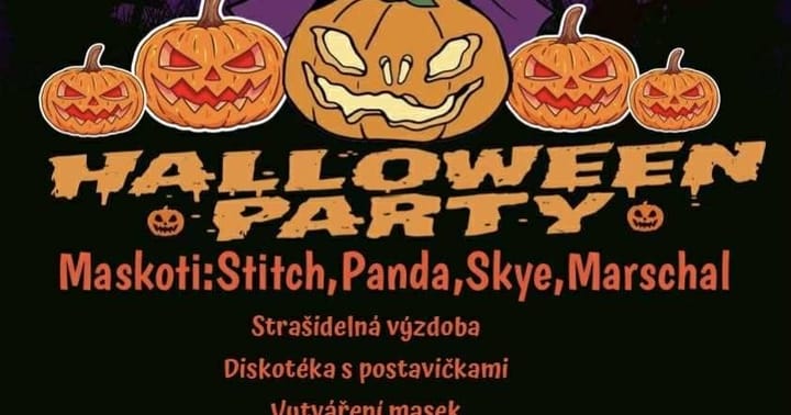 Dětská Halloween party
