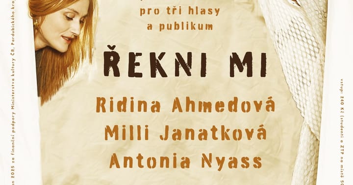 Řekni mi – Ridina Ahmedová