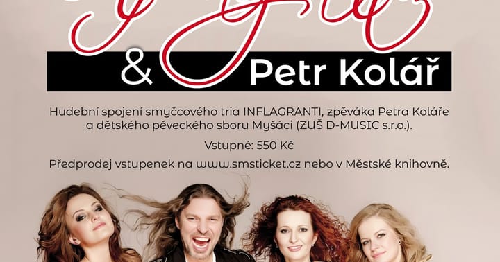 Vánoční koncert Inflagranti a Petrem Kolářem