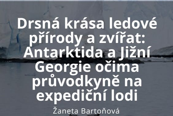 Drsná krása ledové přírody a zvířat