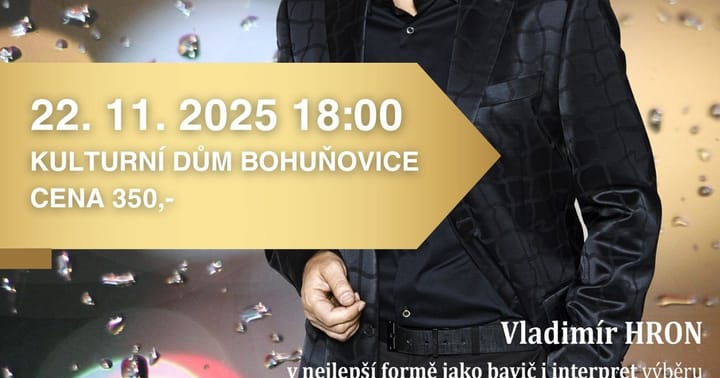 Představení Vladimíra Hrona One man show 