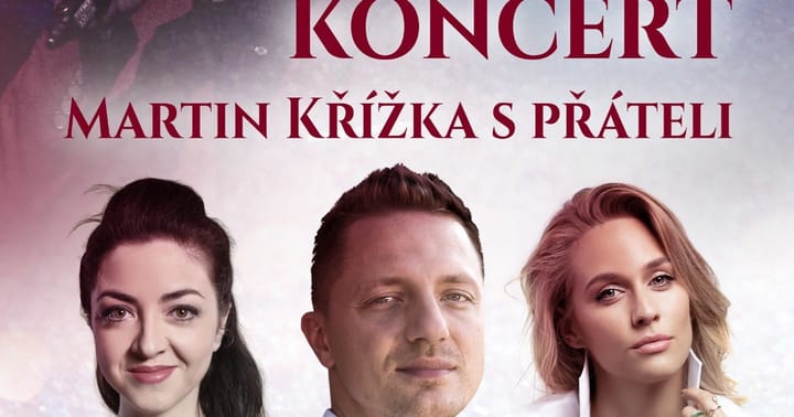 Vánoční koncert Martina Křížky a jeho přátel