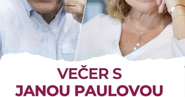 Večer s Janou Paulovou a Pavlem Zedníčkem
