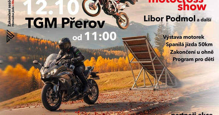 Zakončení sezóny 2025 s Moto Přerov a Liborem Podmolem
