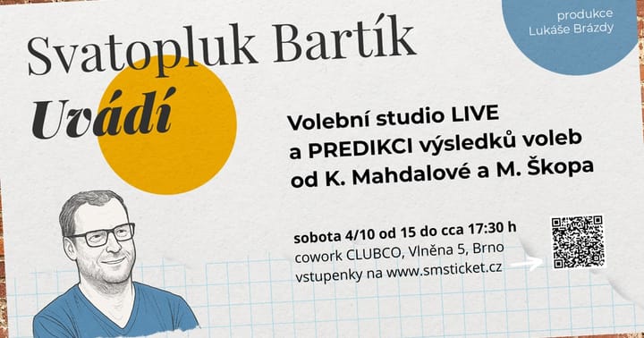 Volební studio LIVE + PREDIKCE výsledku sněmovních voleb