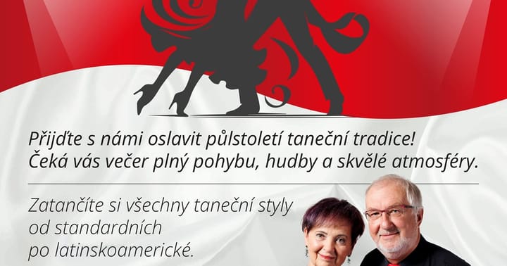 Taneční večer k 50 letům TŠ manželů Míšenských