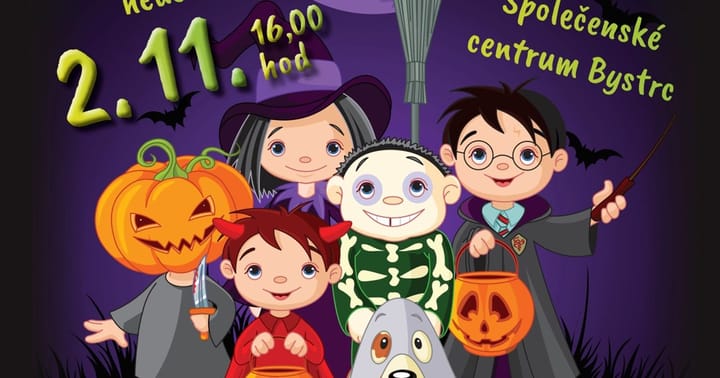 Halloweenská zábava pro děti
