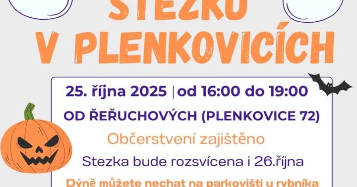 Dýňová stezka v Plenkovicích
