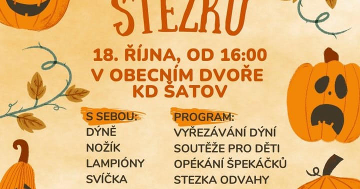Dýňová stezka v Šatově
