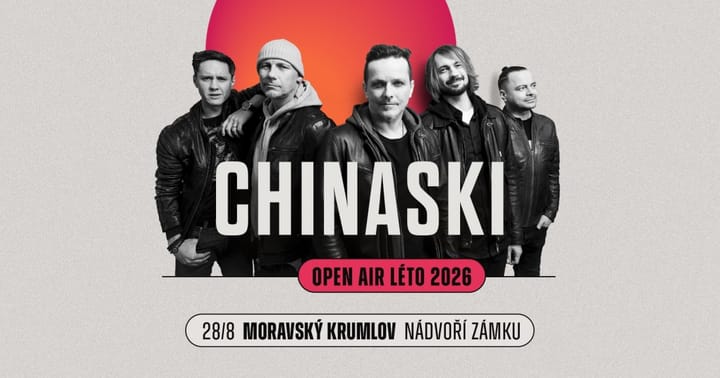 CHINASKI Open Air léto 2026