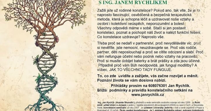 Rodinné konstelace bianco