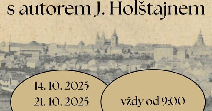 Plakát na komen prohlídky s Jardou