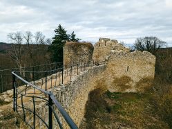 Zřícenina hradu Cimburk u Koryčan