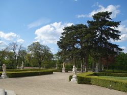 Park zámku Slavkov u Brna