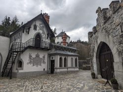 Nádvoří hradu Kunzov