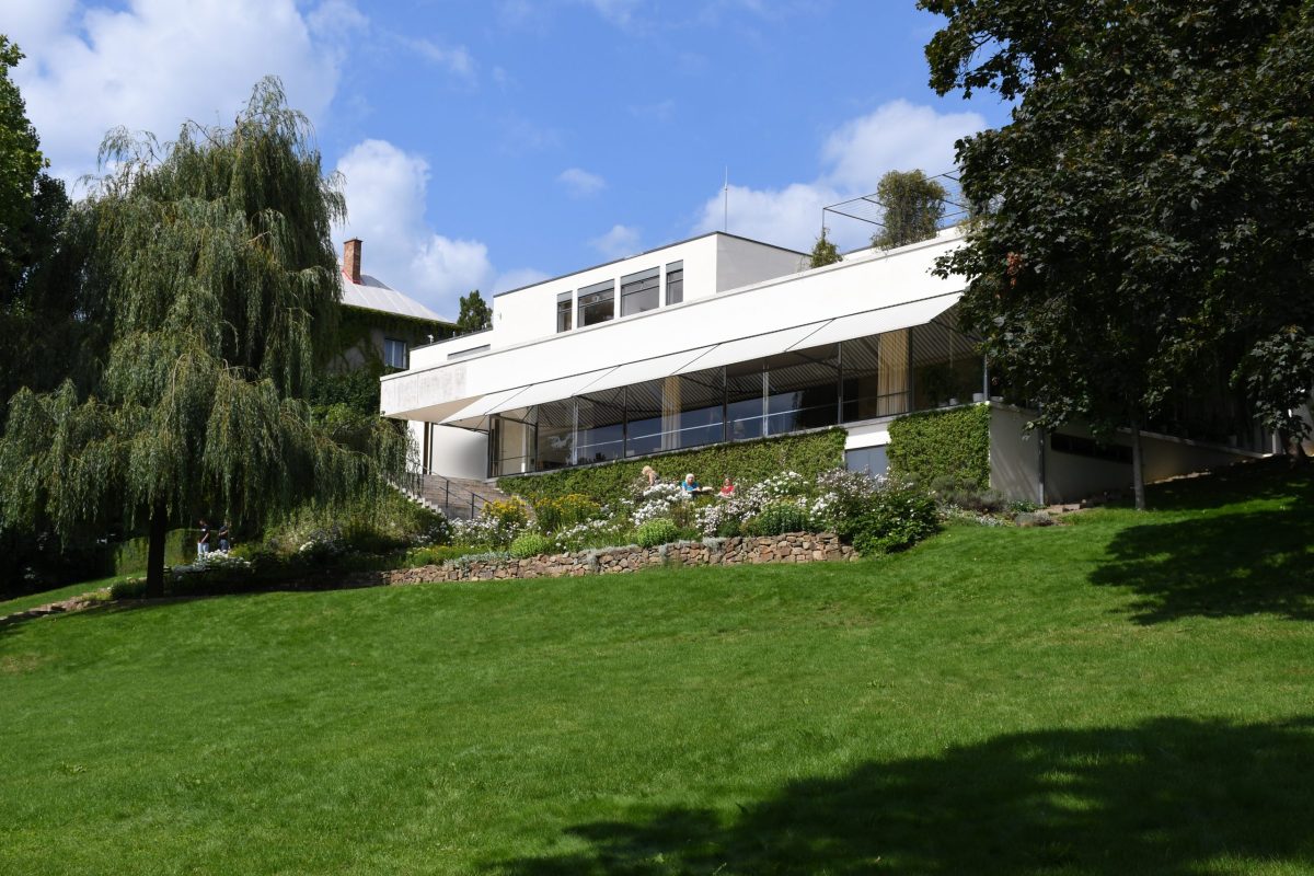 Pohled na Vilu Tugendhat