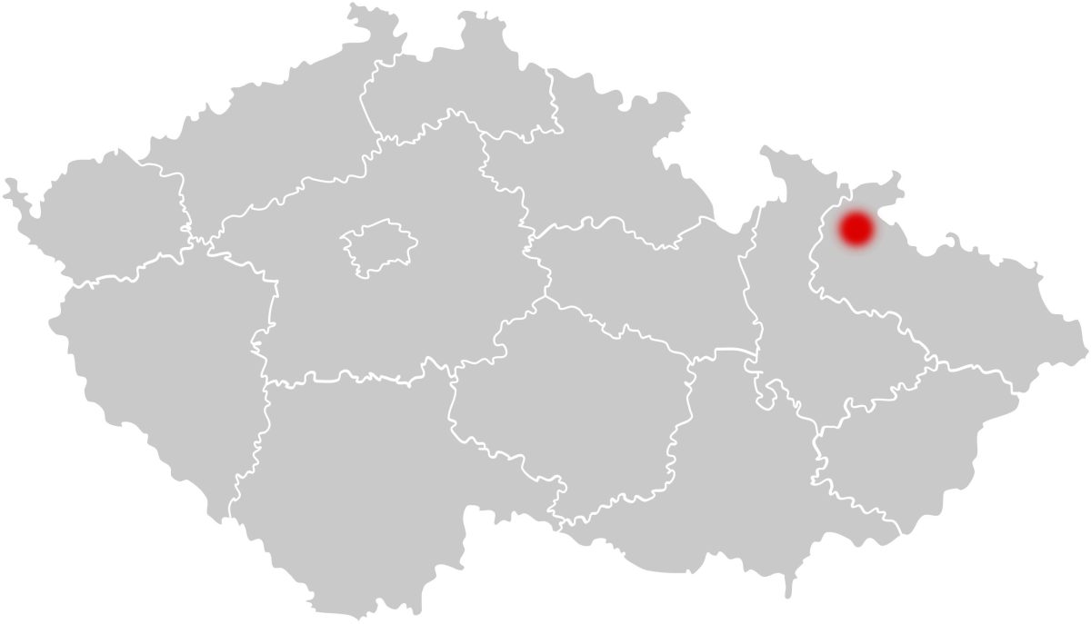 Slepá mapa Bruntál