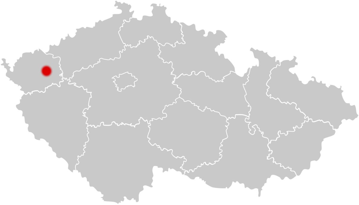 Slepá mapa Karlovy Vary