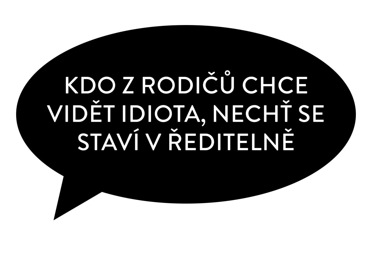 Černá bublina s otázkou