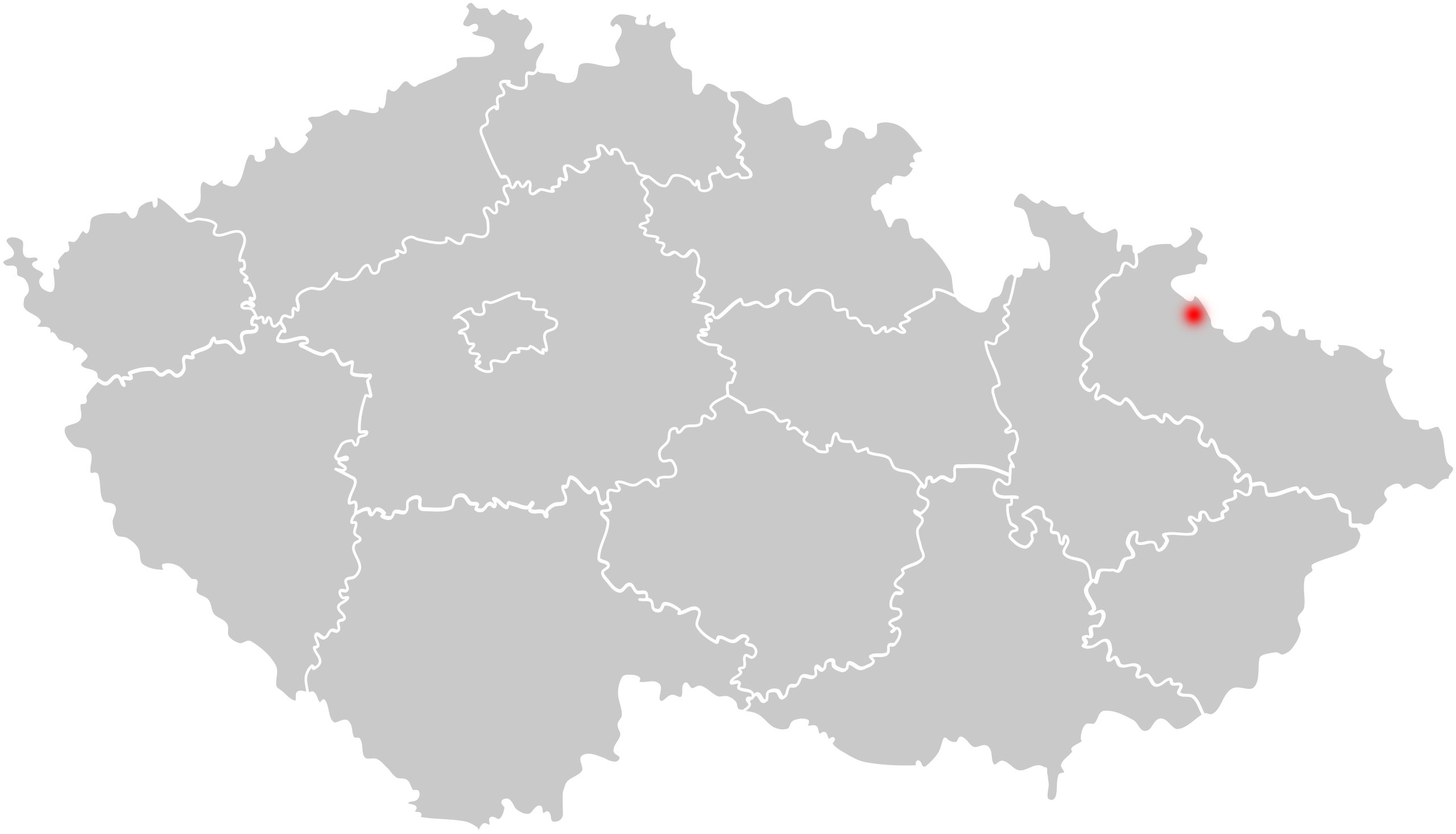 Slepá mapa Krnov