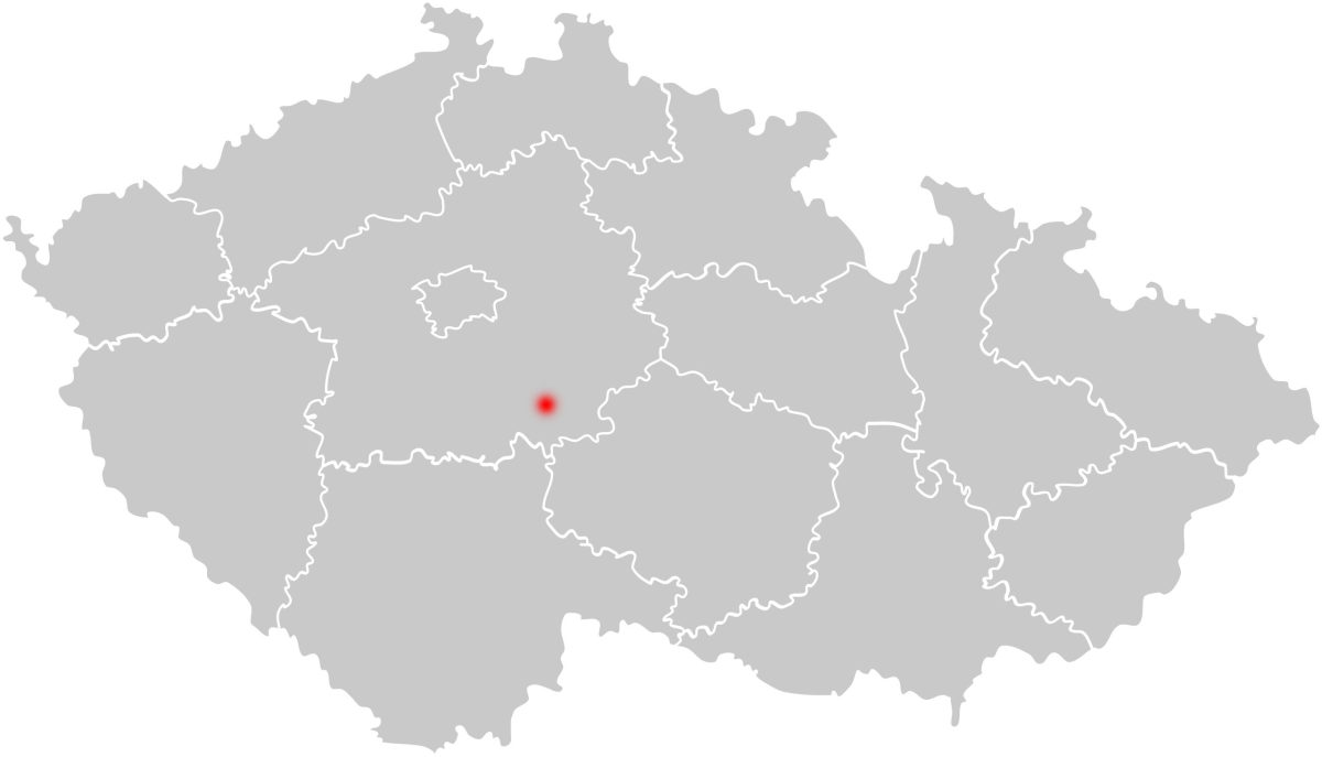 Slepá mapa Vlašim