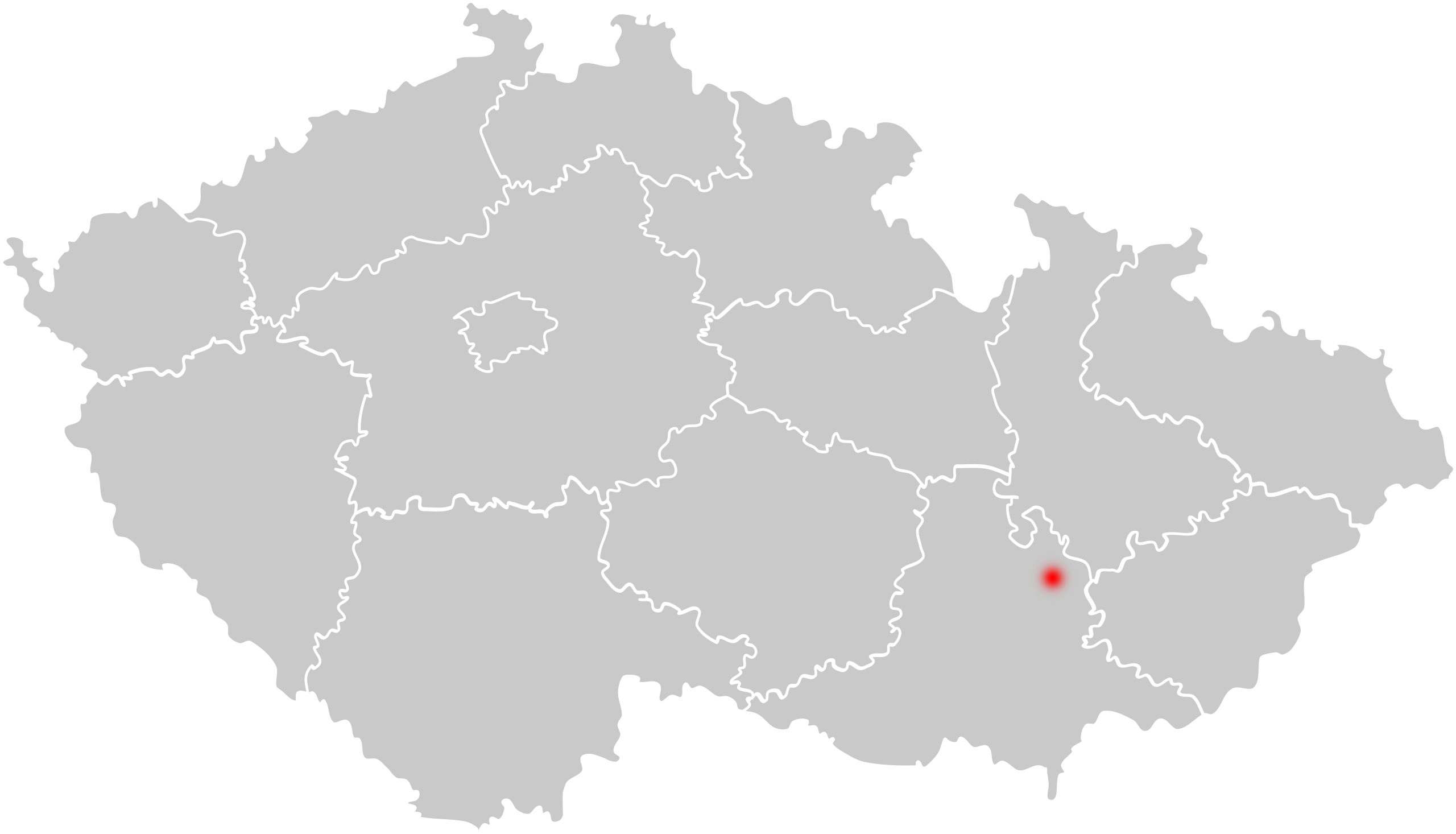 Slepá mapa Vyškov