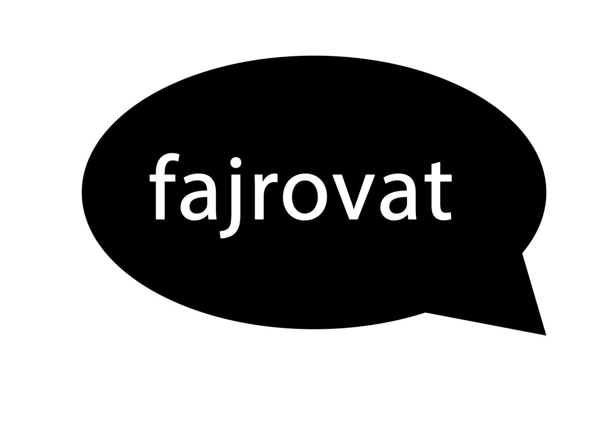 bublina se slovem fajrovat