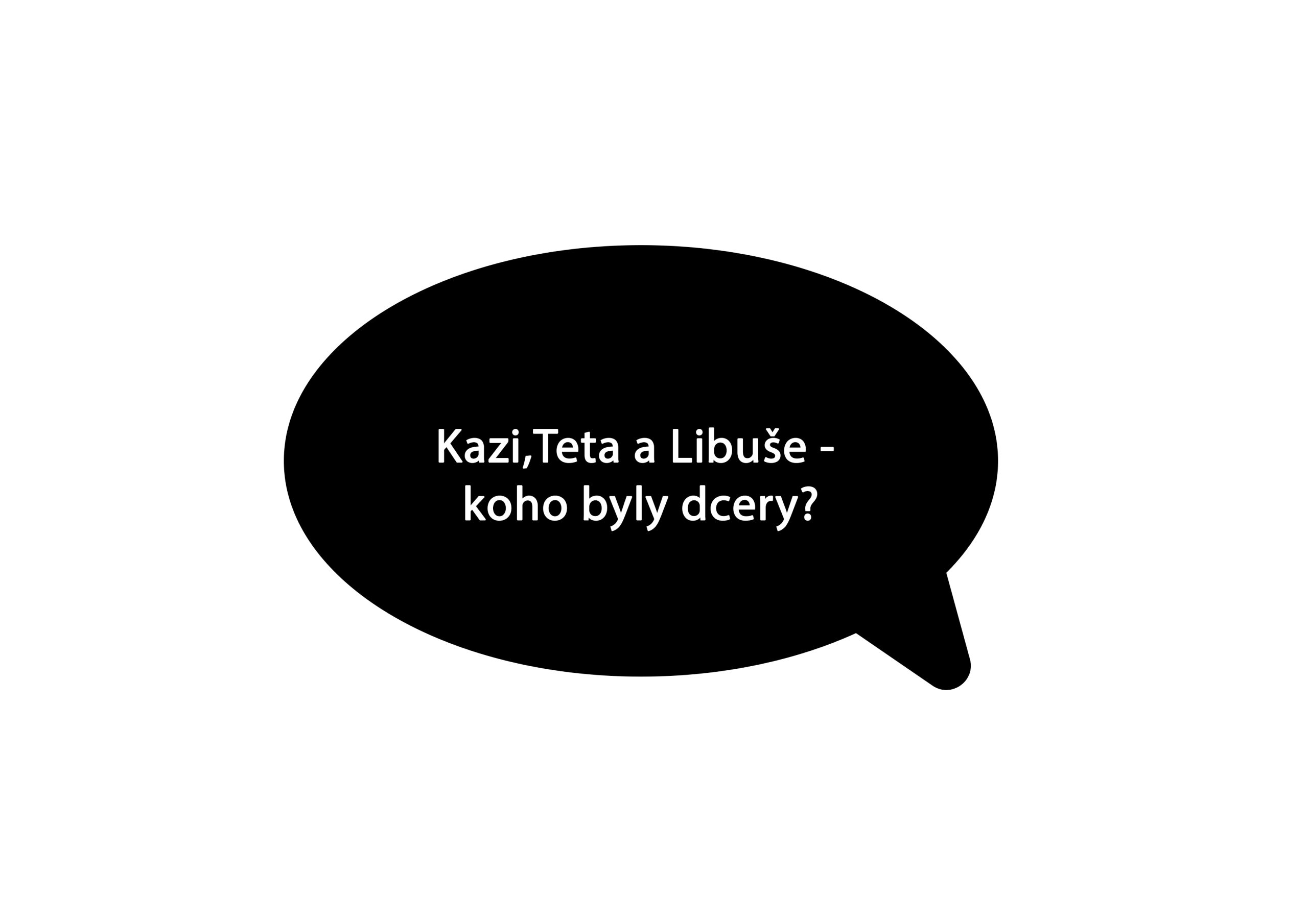 Pohled na bublinu s otázkou