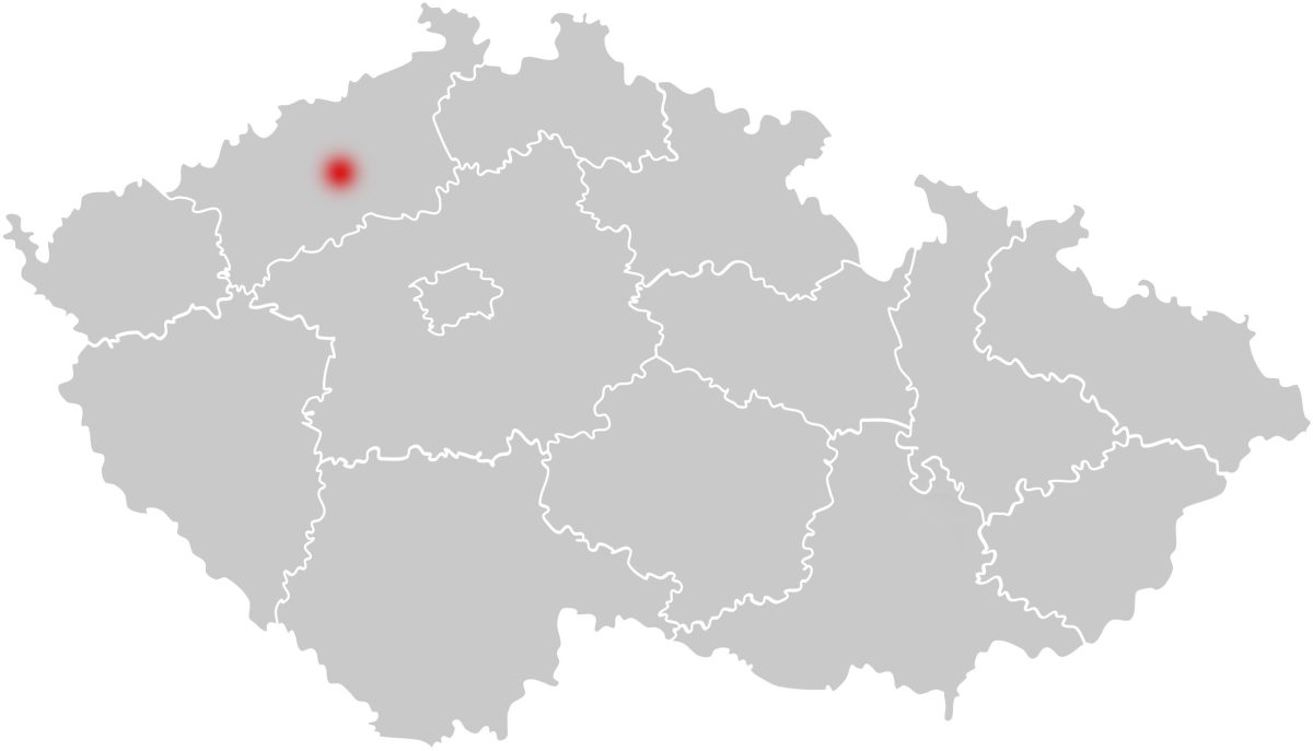 slepá mapa hrad Hněvín
