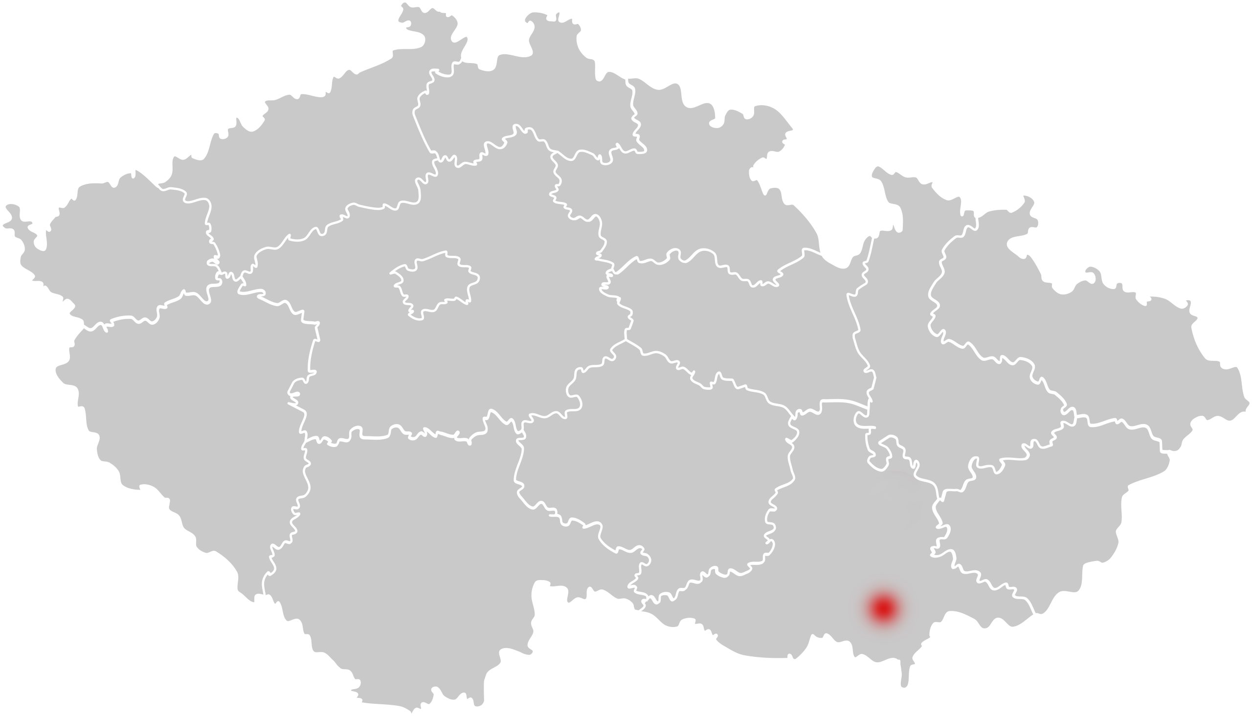 slepá mapa Janův hrad