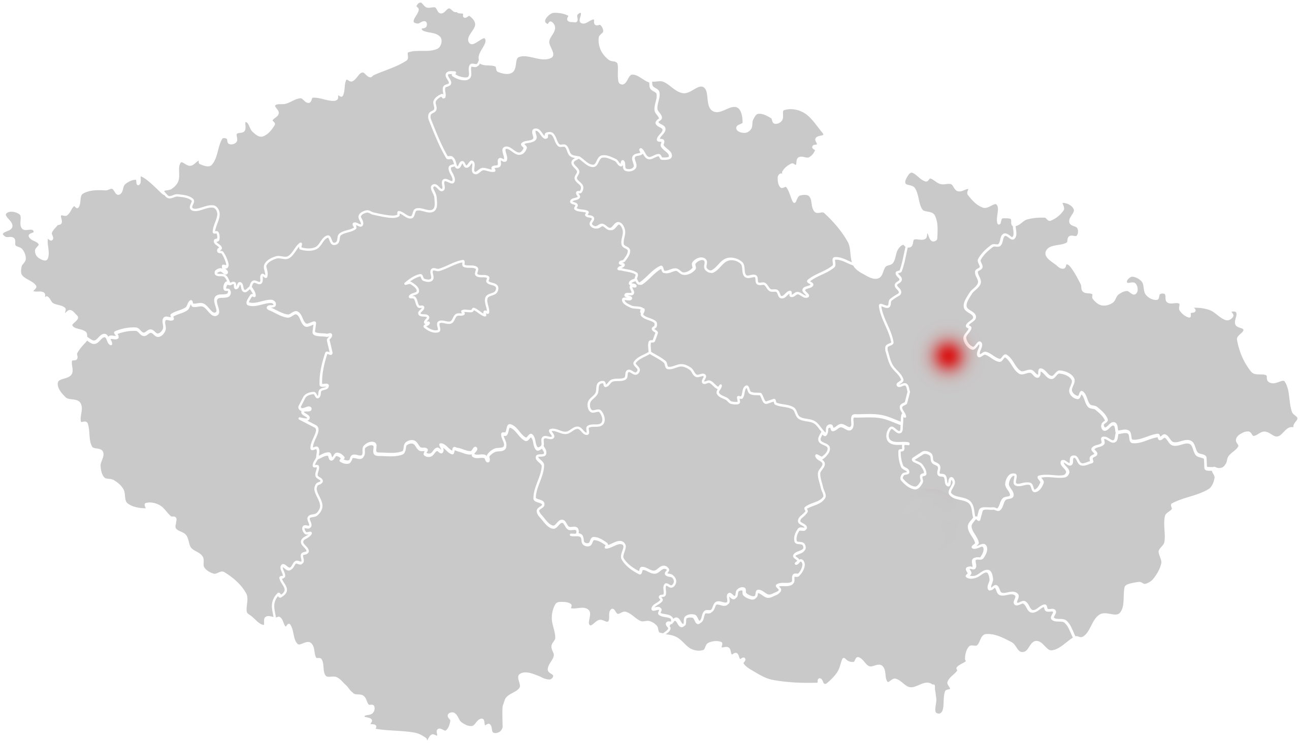 slepá mapa hrad Šternberk