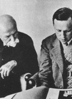 Pátečníci Masaryk a Karel Čapek