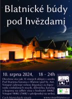 Blatnické búdy pod hvězdami