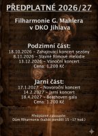 Předplatné 2026/27 Jarní část